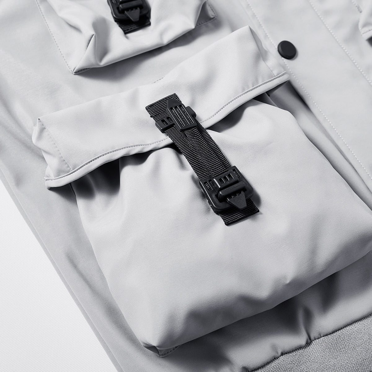 Men’s Multi-pocket Trend Bomber Suit