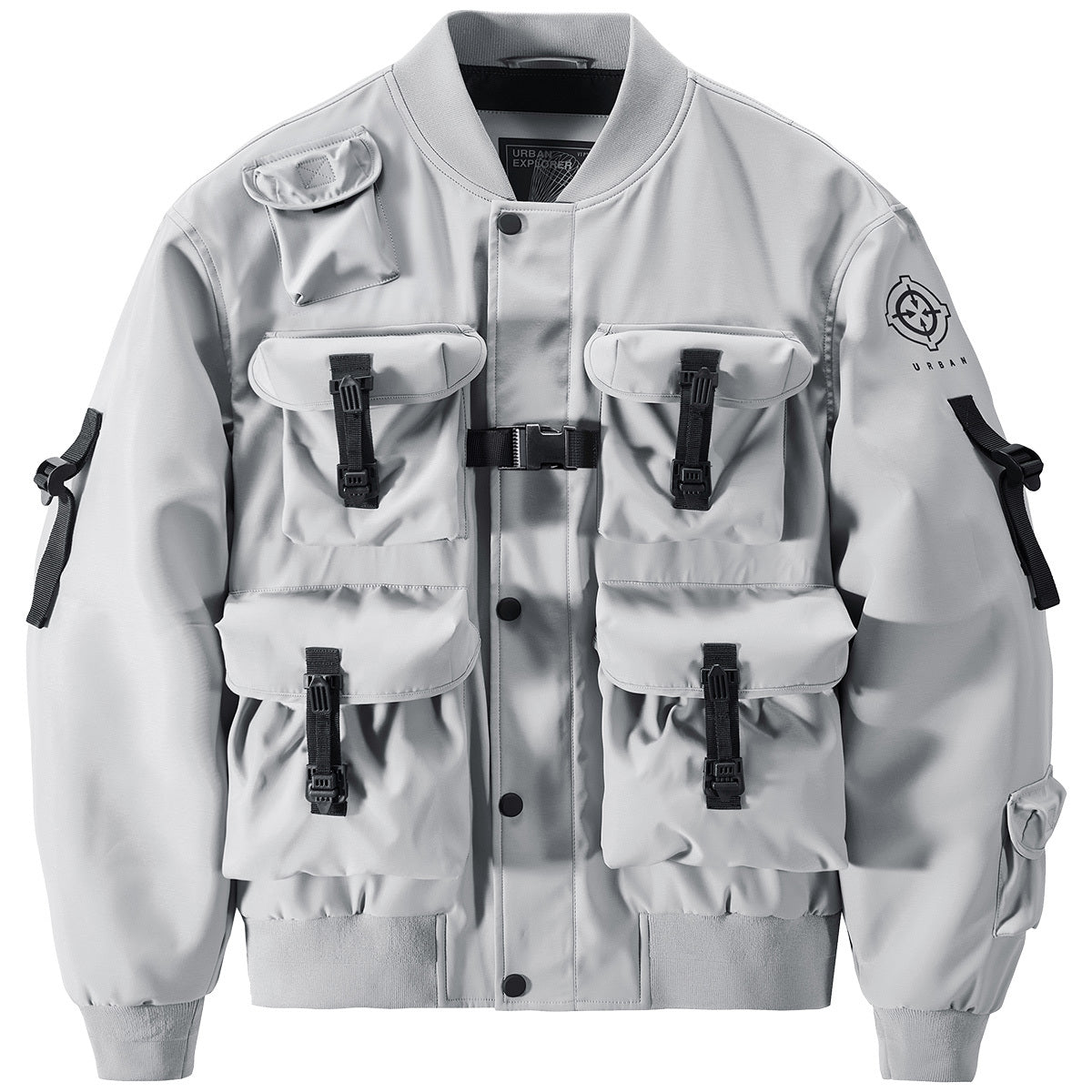 Men’s Multi-pocket Trend Bomber Suit