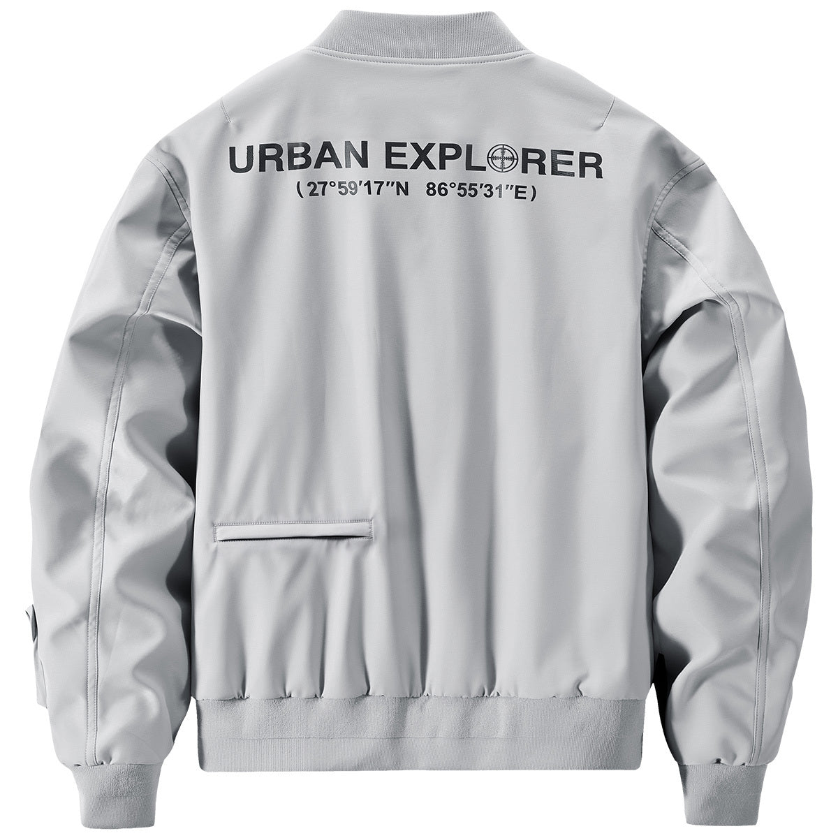 Men’s Multi-pocket Trend Bomber Suit