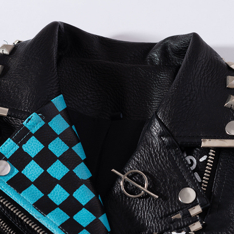 Wanna Be Me Graffiti Punk Jacket