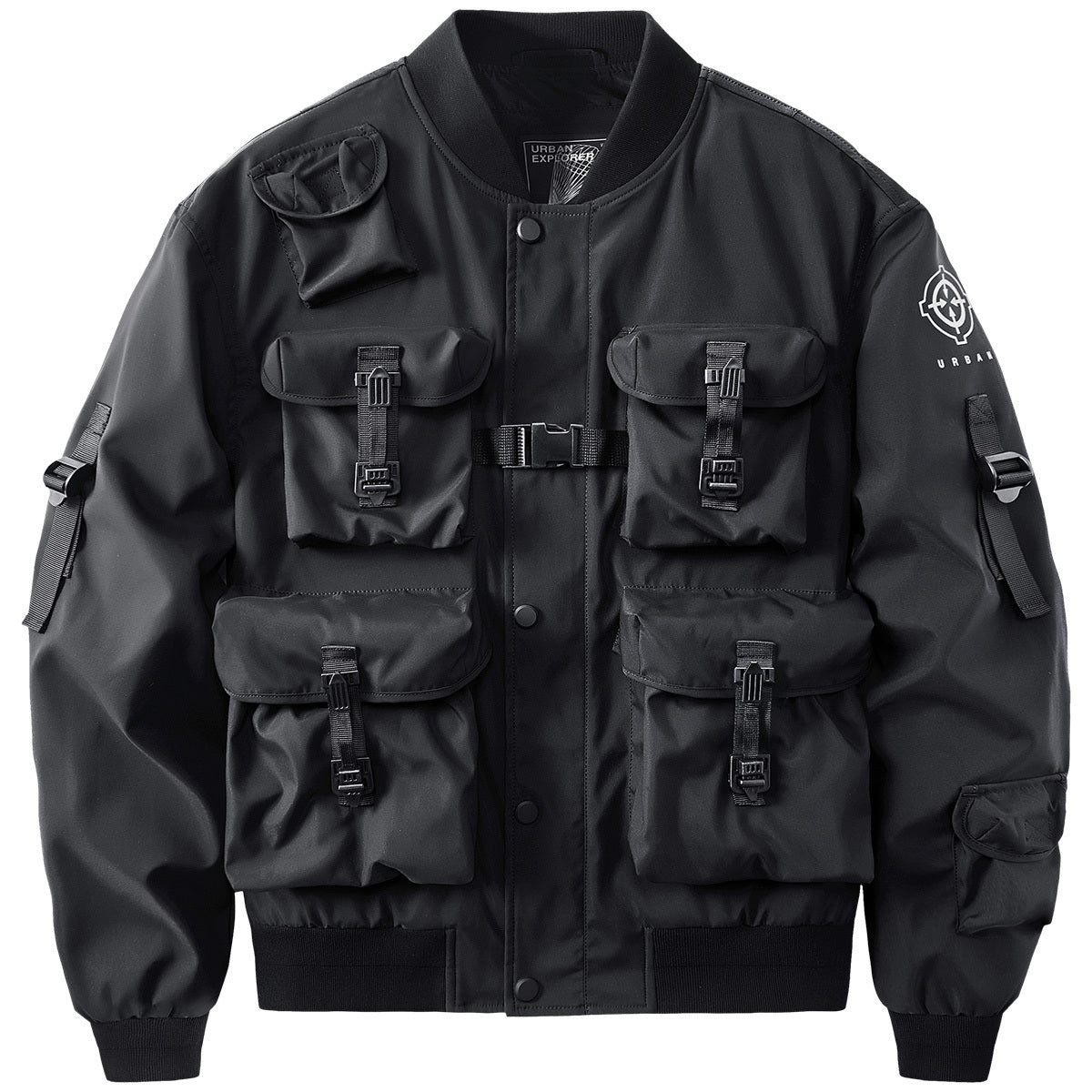 Men’s Multi-pocket Trend Bomber Suit