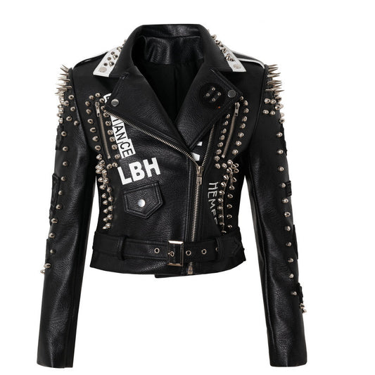Serious Black Punk Jacket