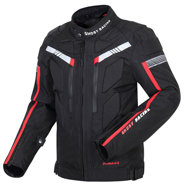 Men's Motorcycle Jacket & Pants Set