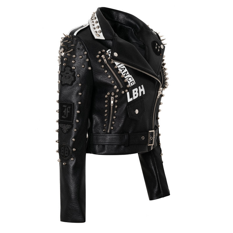 Serious Black Punk Jacket
