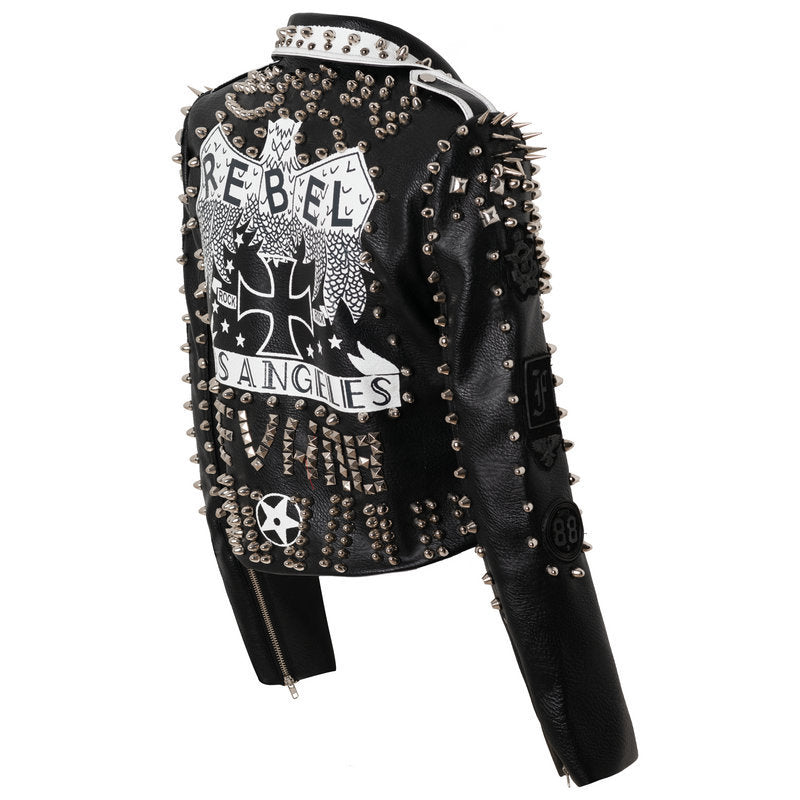Serious Black Punk Jacket