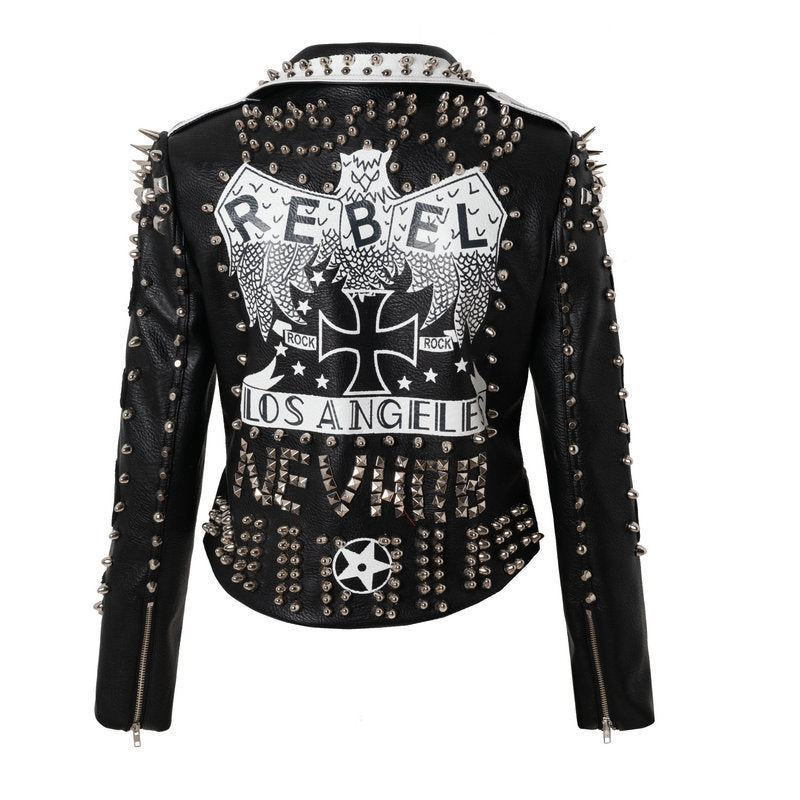 Serious Black Punk Jacket